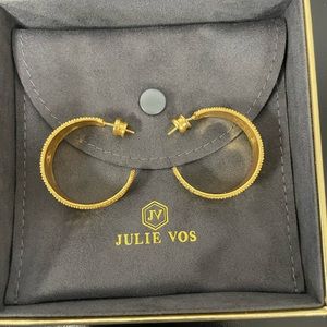 Julie Vos Hoop earrings